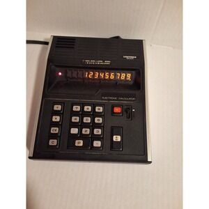 Vintage Unitrex 1200KAC Powered Calculator Made In Japan - Rare - Tested